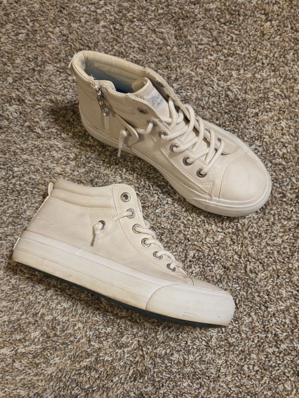 BLOWFISH MALIBU High Top Faux Leather Sneaker